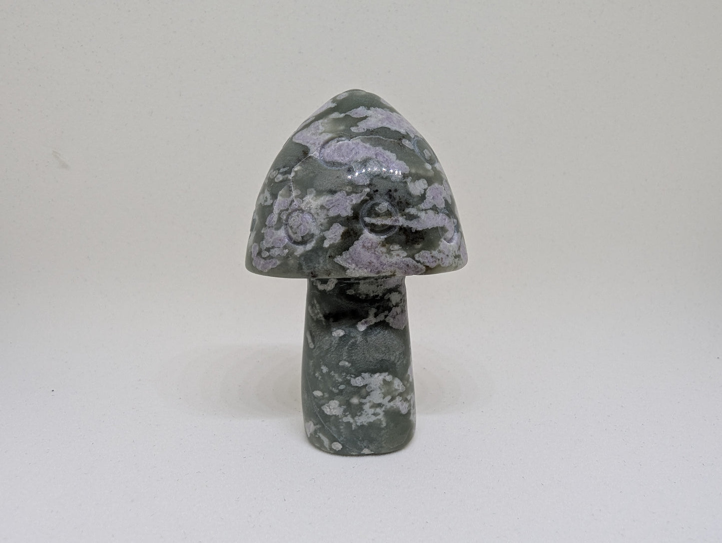 Moss Agate Mushroom